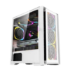 Keytech Visor Mesh MATX Case (White)