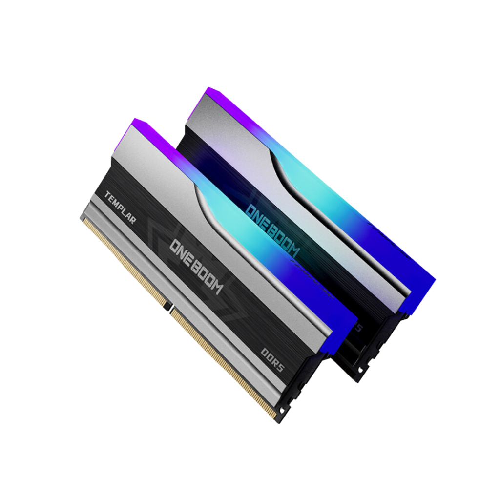 Kingspec Templar OneBoom RGB 32GB (2x16GB) 6000MHz DDR5 Desktop Memory Kit – Black