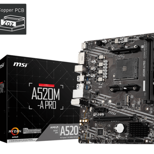 MSI A520M-A Pro MSI A520M-A PRO