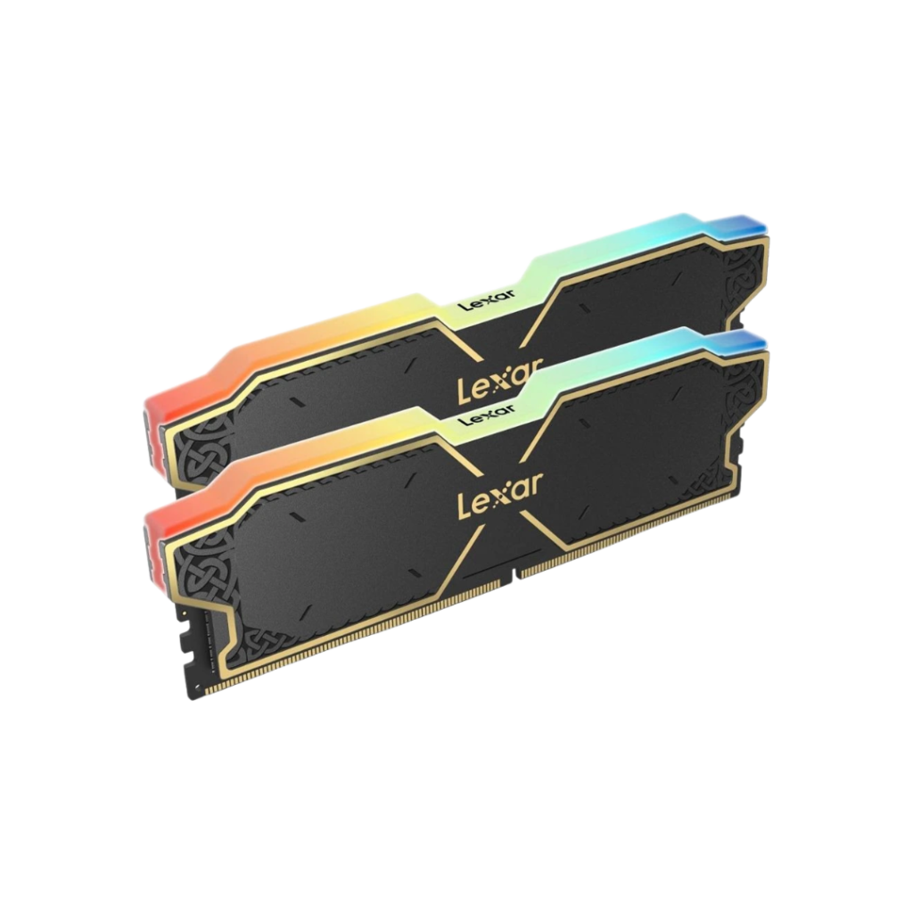 Lexar Thor RGB 32GB (2x16GB) 6000MT/s DDR5 Desktop Memory Kit – Black