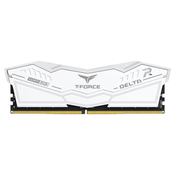 Team-Group-TForce-Delta-RGB-DDR5-White-2 32GB (2x16GB) TEAM GROUP T-FORCE DELTA RGB DDR5 6000MHZ (WHITE)