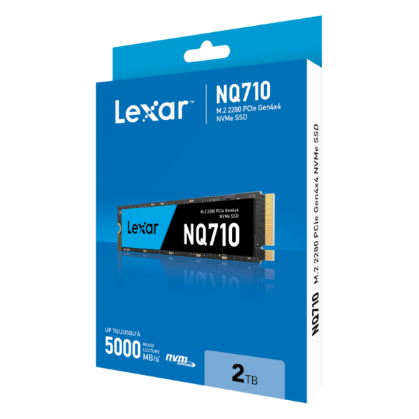 2TB Lexar NQ710 Gen4 M.2 NVMe SSD