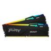 32GB-Kingston-Fury-Beast-RGB-DDR5-3 Kingston Fury RGB 32GB (16GBx2) 5200MHz DDR5 XMP RAM (KF552C40BBAK2-32)
