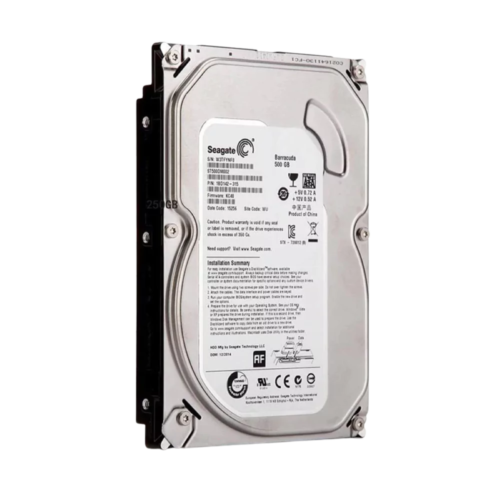500GB Seagate Barracuda 3.5" SATA Hard Drive (HDD)