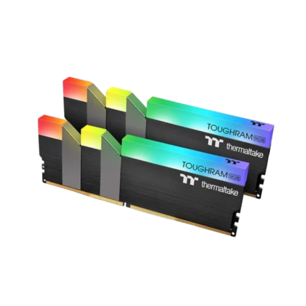 Thermaltake Toughram RGB 32GB (2x16GB) DDR4 3600MHZ DDR4 Desktop Memory Kit – Black