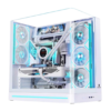 WJCoolman-WJPlus-ATX-PC-Case-With-Screen-White WJCoolman WJPlus Seaview Room ATX PC Case with Screen Display (White)