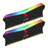 PNY XLR8 Gaming Epic-X RGB 16GB (2x8GB) 3200MHZ RGB DDR4 Desktop Memory Kit - Black