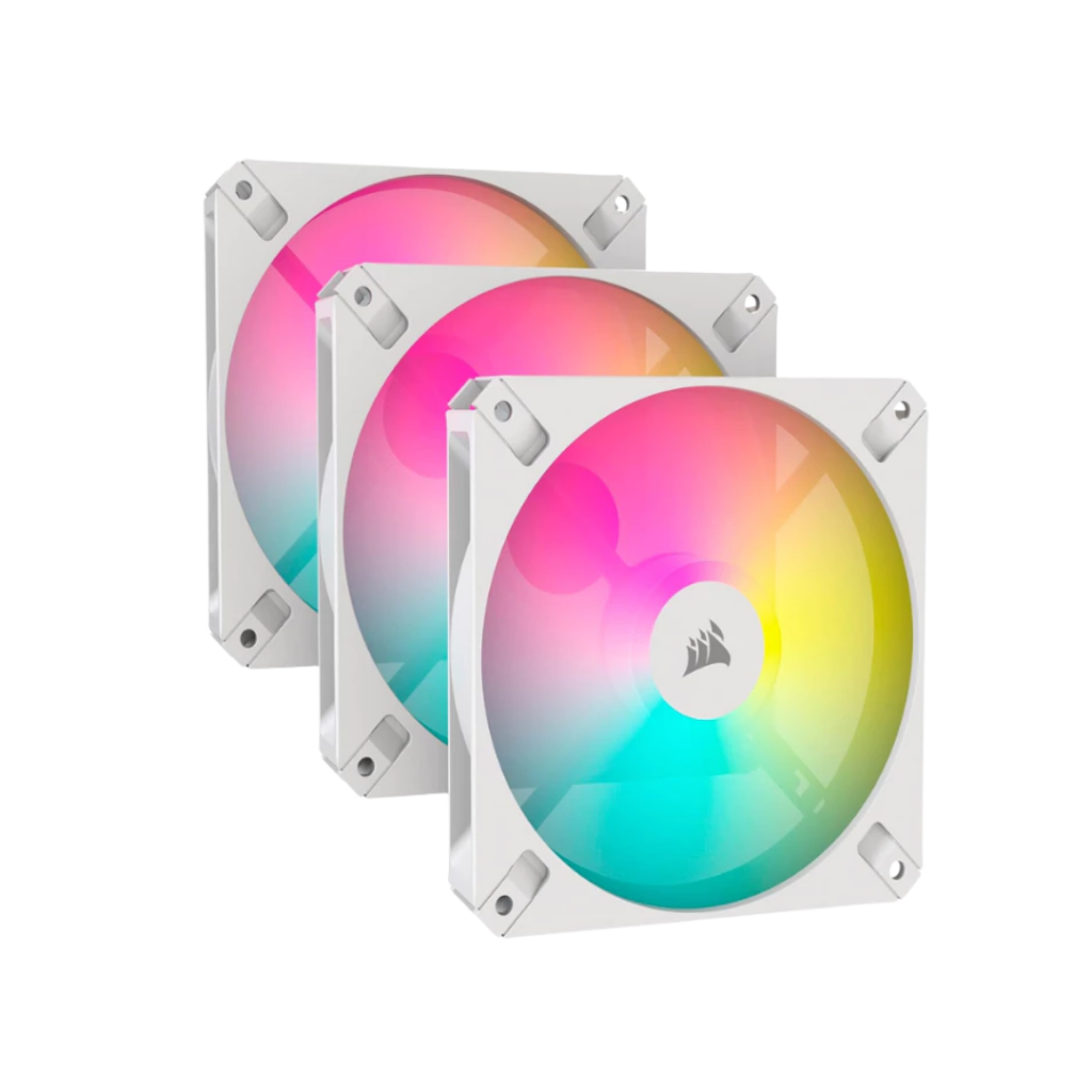 3x CORSAIR iCUE AR120mm (WHITE)