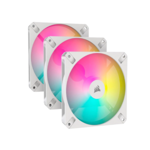 3x CORSAIR iCUE AR120mm (WHITE)