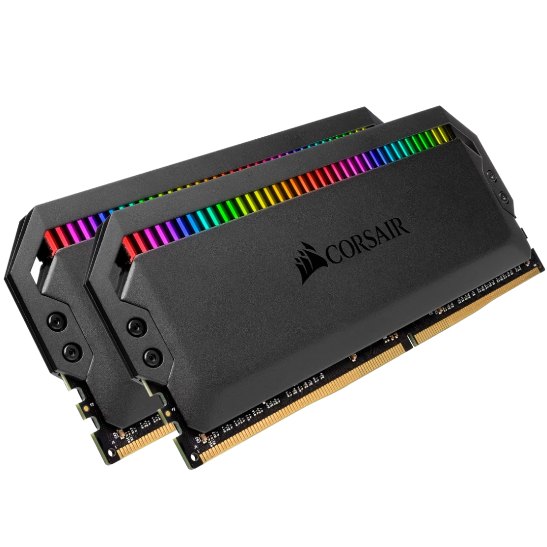 Corsair Dominator Platinum RGB 16GB (2x8GB) 3200MHz DDR4 Desktop Memory Kit - Black 2