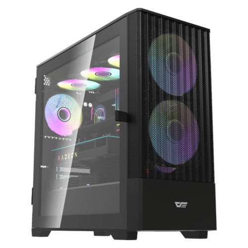 Darkflash DK415M MATX PC Case (Black)