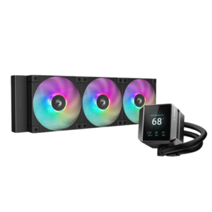 Deepcool Mystique 360 ARGB w/ LCD Screen AIO Liquid CPU Cooler (Black)