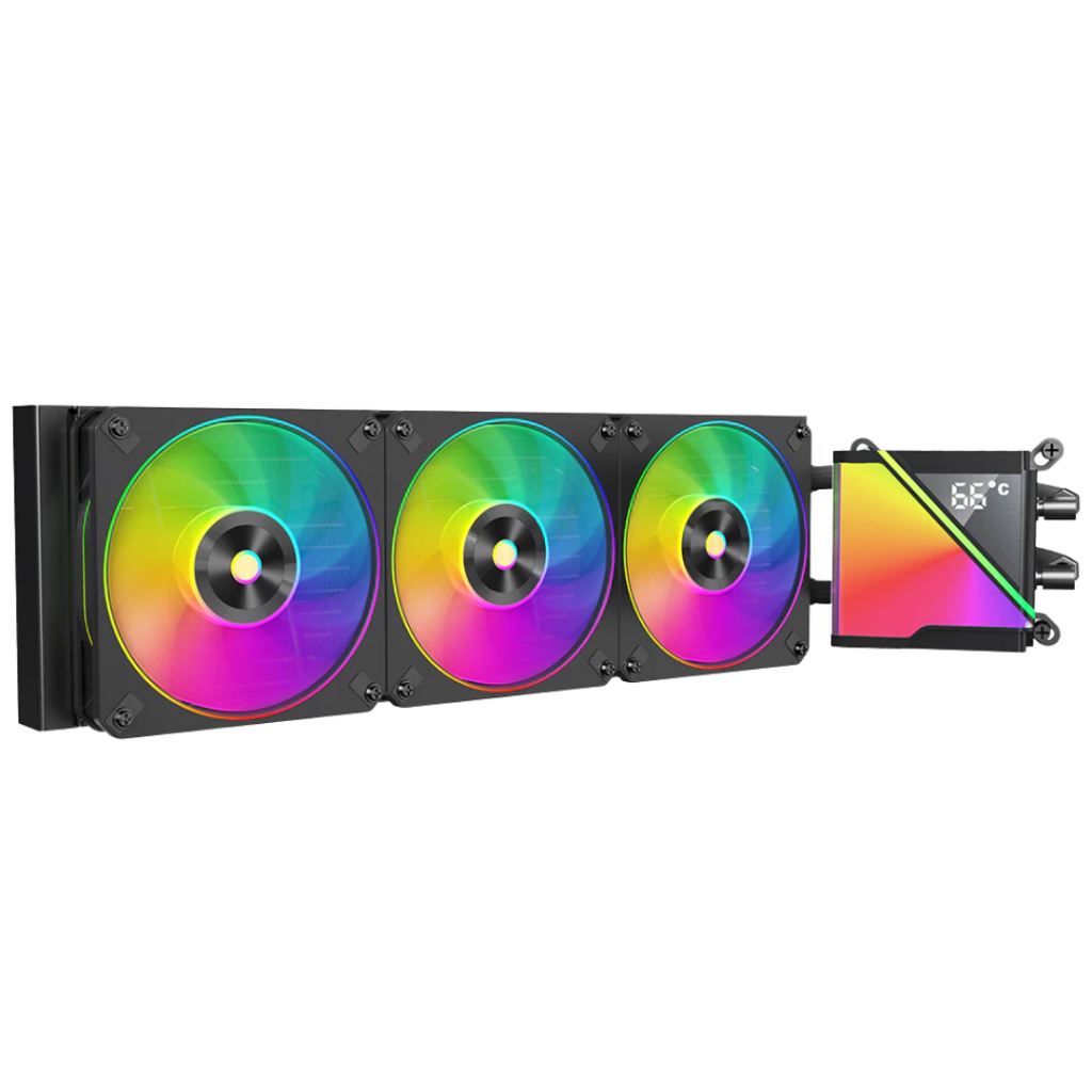 Jungle Leopard Stellar Realm Realm 360mm ARGB CPU Aio Cooler (Black)