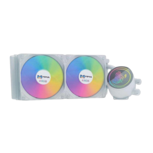 MMA MA240 Liquid CPU Cooler (White)