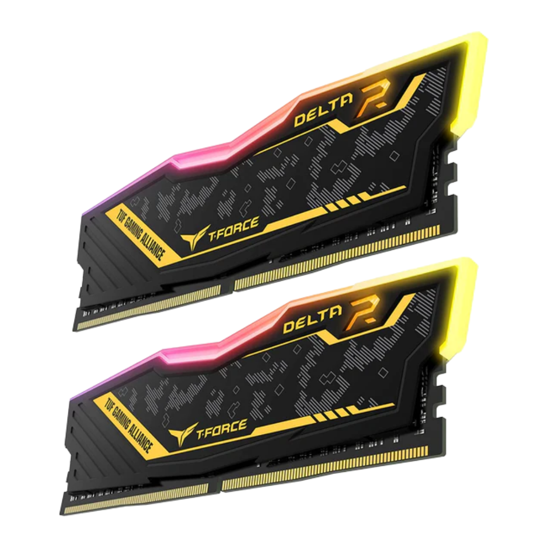 TeamGroup T-Force Delta TUF Gaming Alliance RGB 32GB (2x16GB) 3600MHz DDR4 Desktop Memory Kit 3