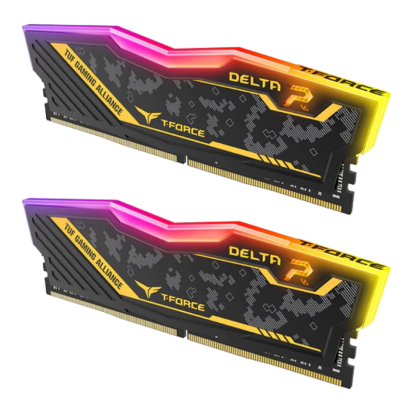 TeamGroup T-Force Delta TUF Gaming Alliance RGB 32GB (2x16GB) 3600MHz DDR4 Desktop Memory Kit