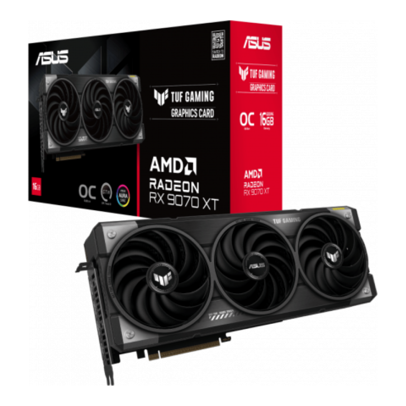 ASUS TUF GAMING RADEON RX 9070 XT OC EDITION 16GB