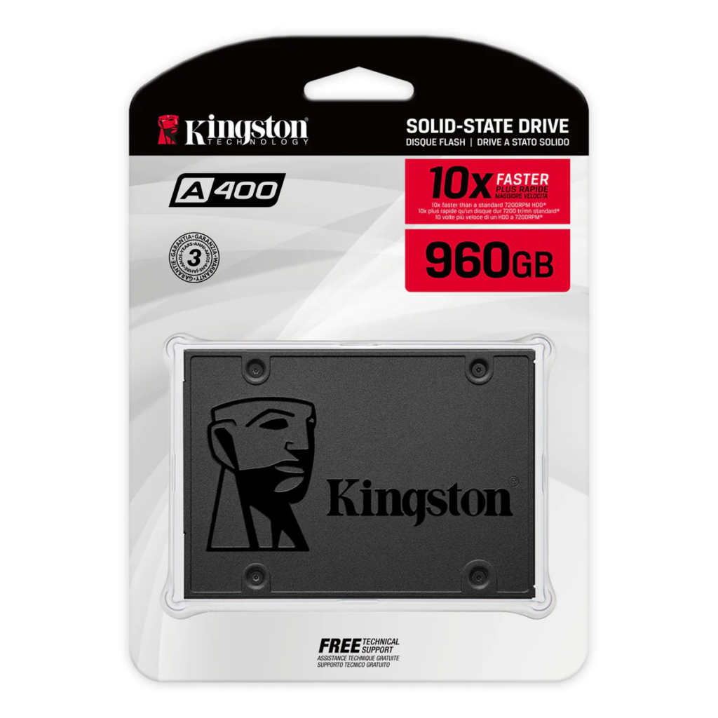 960GB Kingston A400 2.5″ SATA SSD