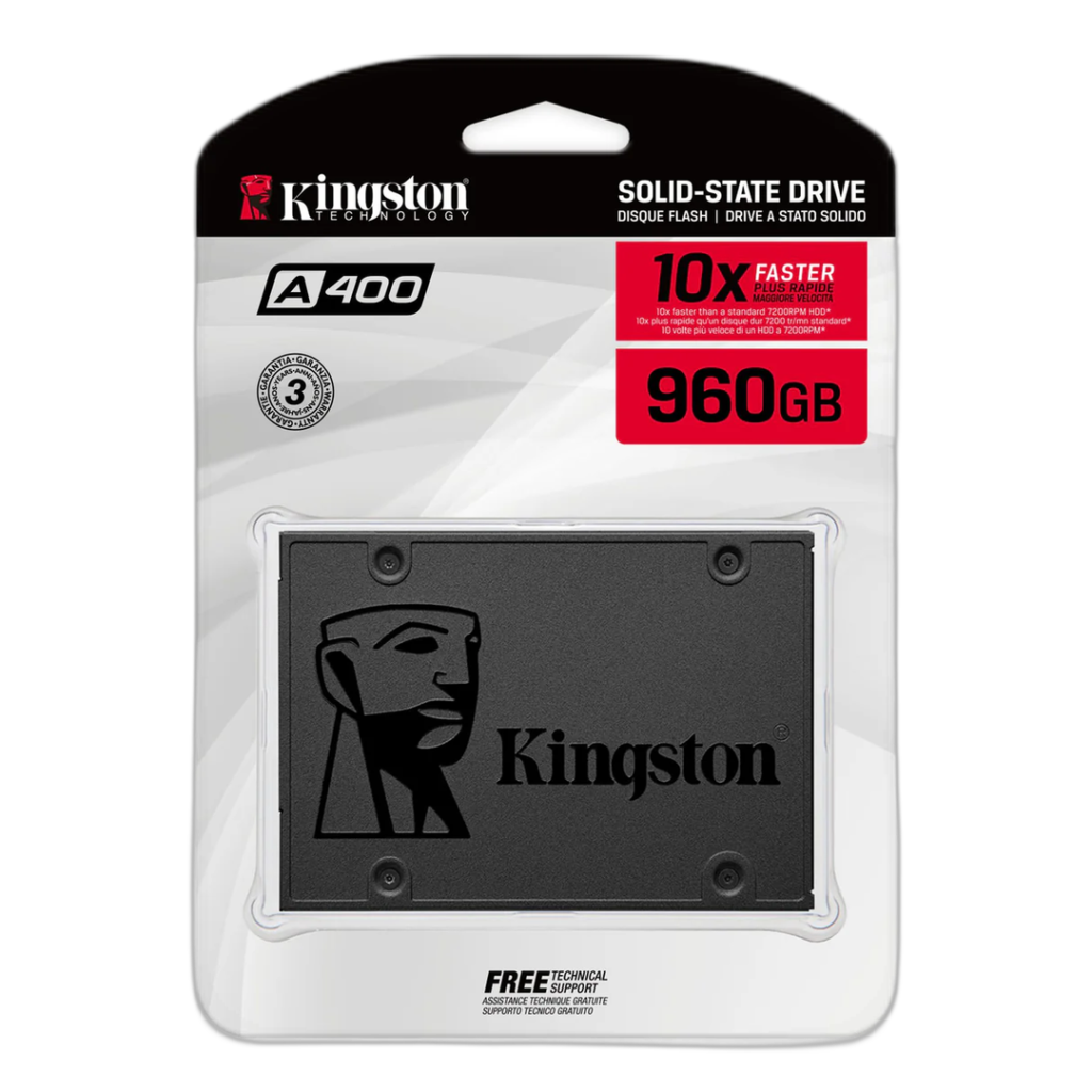 960GB Kingston A400 2.5″ SATA SSD