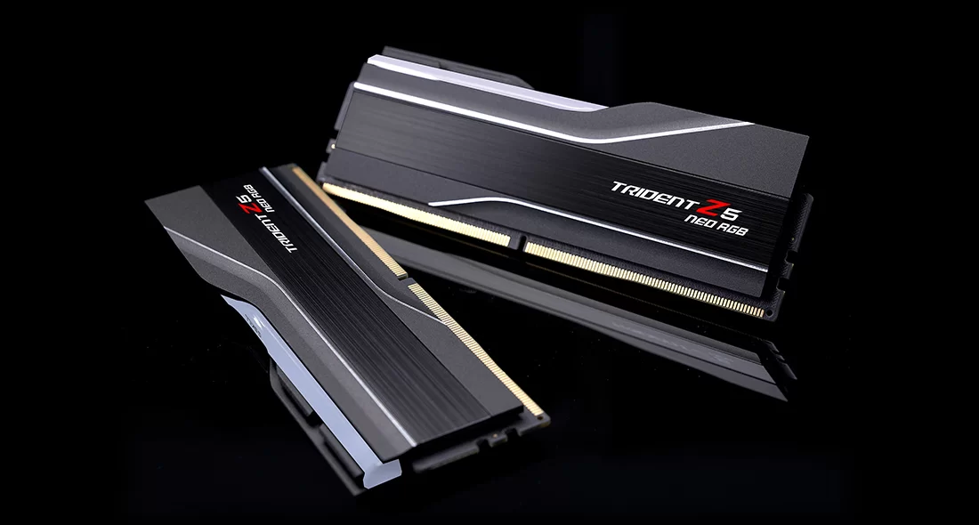 G.Skill Trident Z5 Neo RGB 48GB (2x24GB) 6000MHz DDR5 Desktop Memory Kit - Black 6