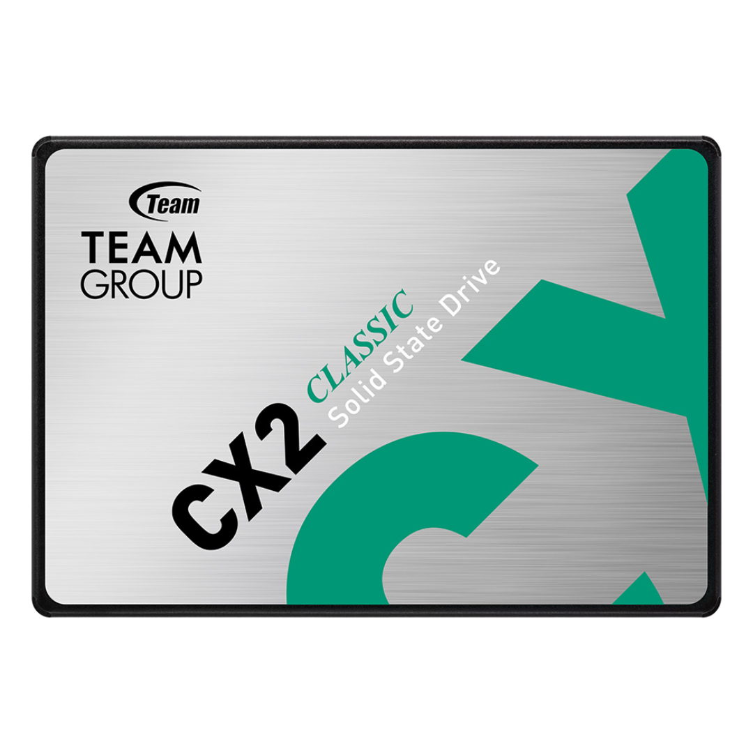 TeamGroup CX2 2.5" 512GB SATA III 3D NAND Internal Solid State Drive (SSD)