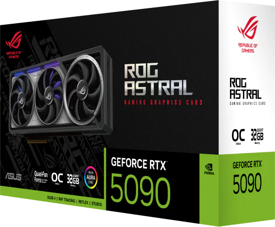 ASUS ROG ASTRAL GEFORCE RTX™ 5090 32GB GDDR7 OC EDITION product image