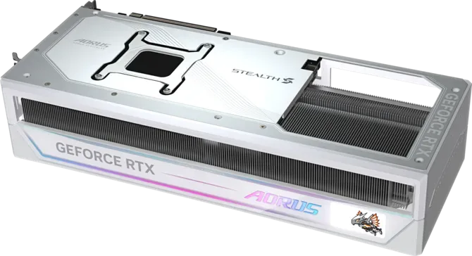 GIGABYTE AORUS GEFORCE RTX 5090 STEALTH ICE 32GB GRAPHICS CARD product image